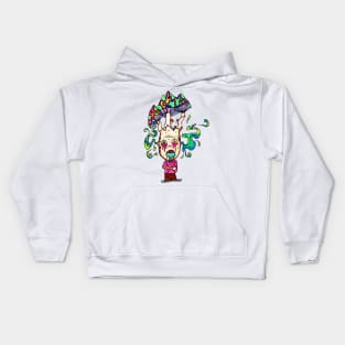 Mushroom Trip Kids Hoodie